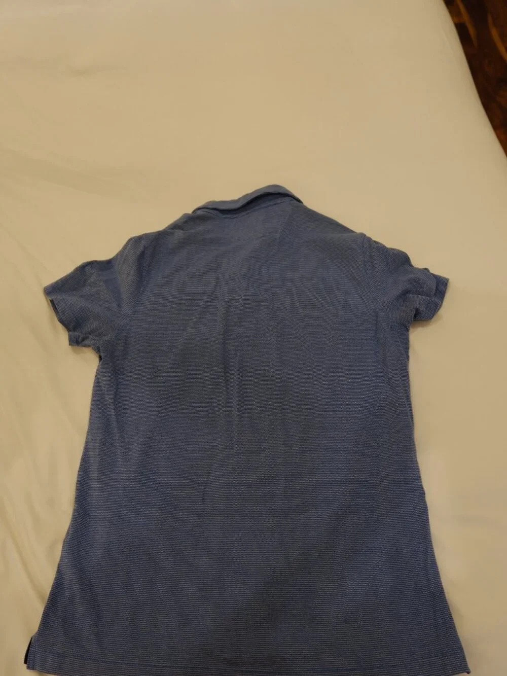 Banana Republic Performance Luxe Polo Blue L